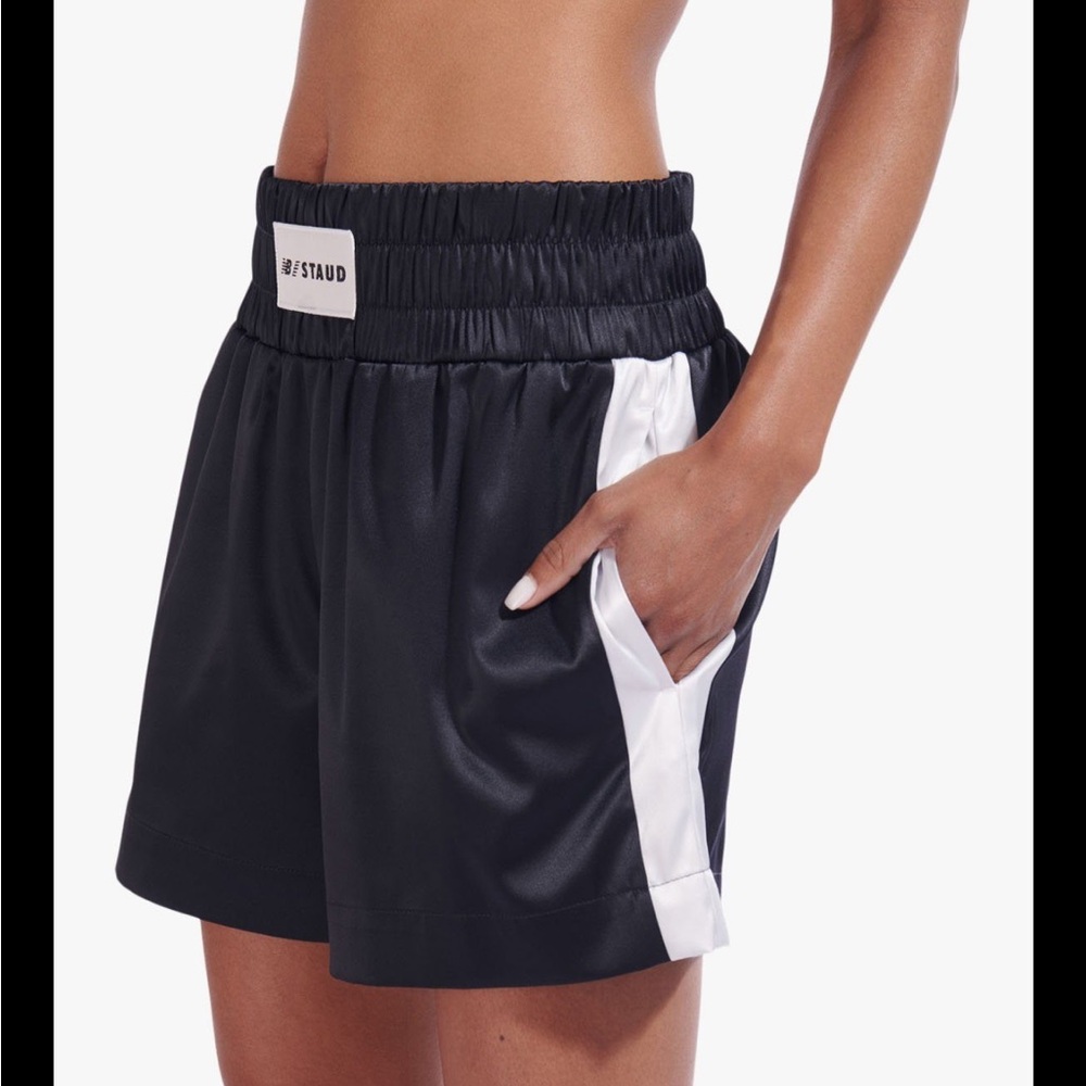 Staud boxing shorts